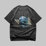 BLACK OVERSIZE T-SHIRT